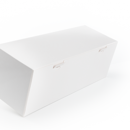 ProBox Bûche 50x14 Blanc+Structures Vernies