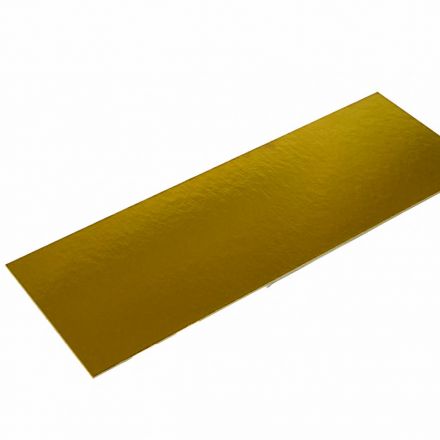 Karton Rechthoek 34x13cm Goud