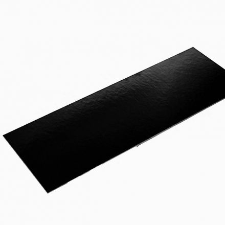 Carton Rectangulaire 34x13cm Noir