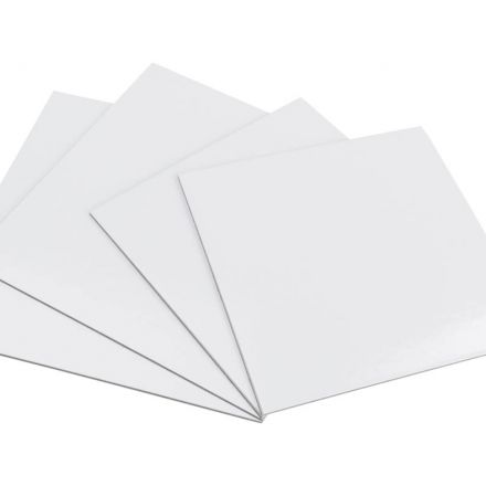 Karton 16x16cm Extra White