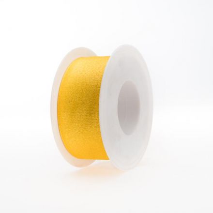 Ruban 40mm/25m paillette Jaune