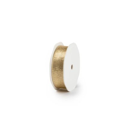 Lint 25mm/20m Metallic lurex Gold19