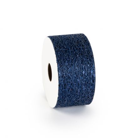Lint honeycomb 50mm/10m Donkerblauw