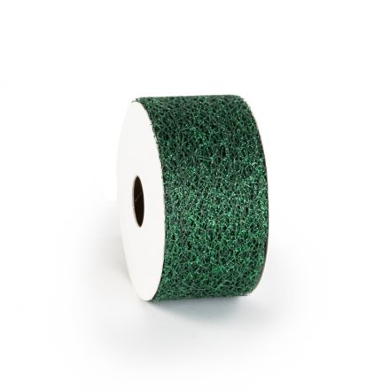 Lint honeycomb 50mm/10m Donkergroen
