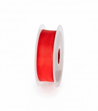 RubanLaitonné 25mm/25m Red