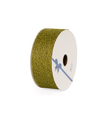 Lint honeycomb 38mm/20m Moss Green