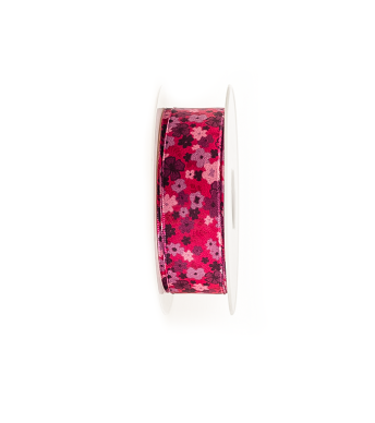 Lint Laitonné 25mm/20m Flower Power 