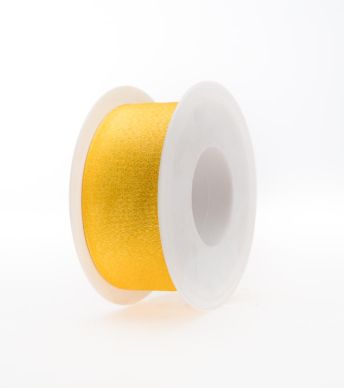 Ruban 40mm/25m paillette Jaune