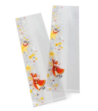 Sac à soufflets latéraux 100+80x300mm Stars