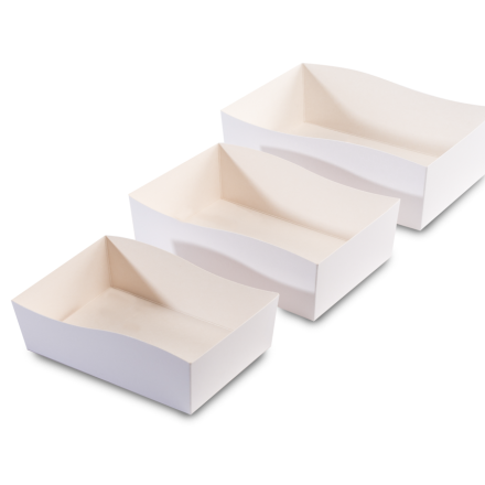 Korven Wave 205 Wit + Verniste Structuren