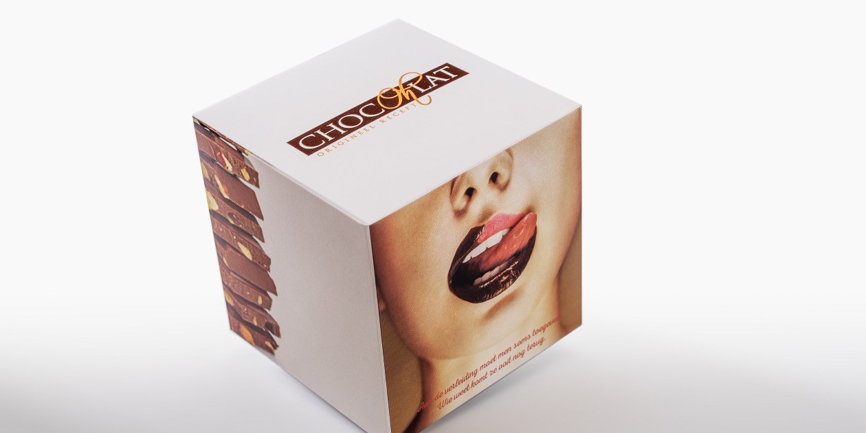 QBox chocolade Gruyaert Verpakking 
