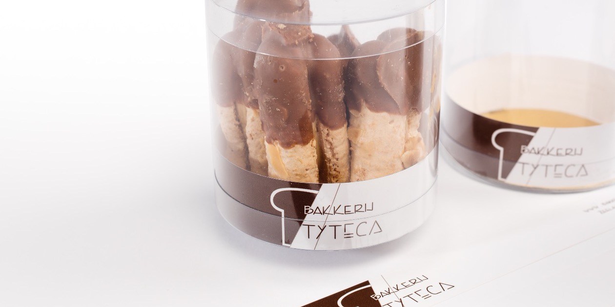 Strips Mikakokers naamdruk  confiserie chocolaterie Tyteca bakkerij