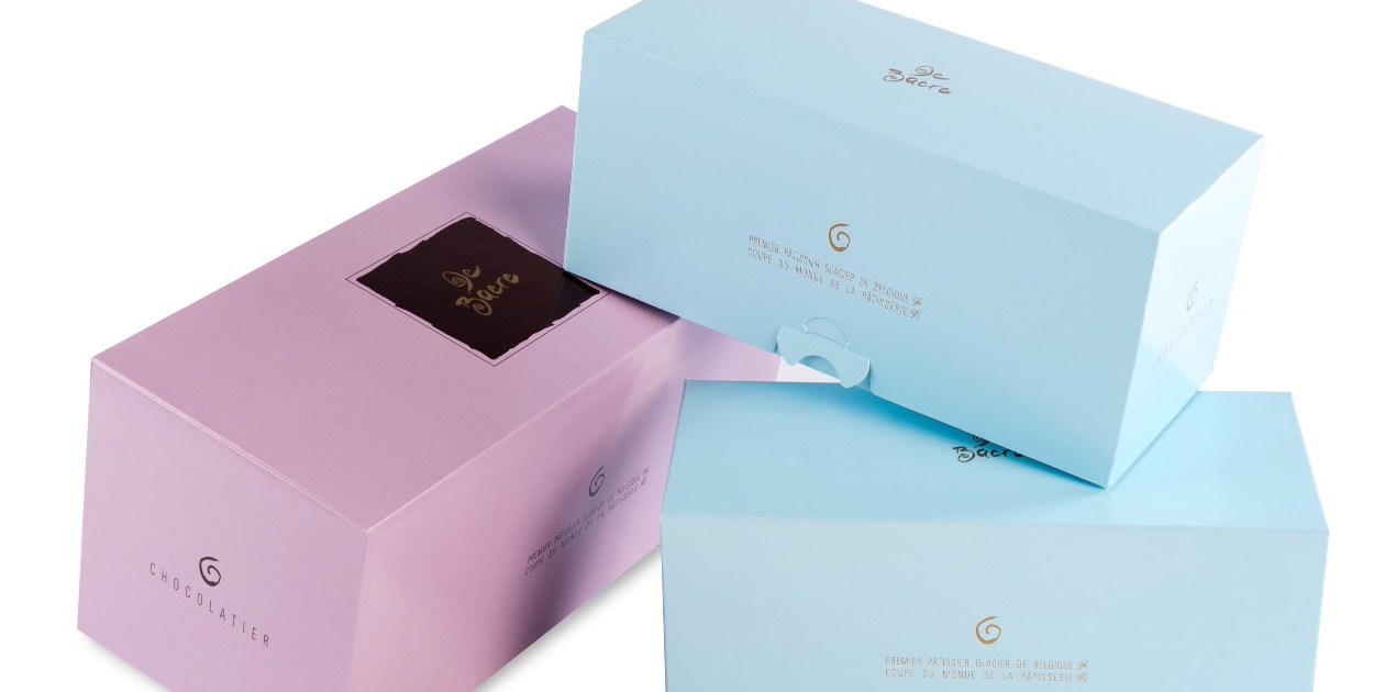 ProBox Buche Kerststronk langwerpige taart patisserie doos Boite Patisserie