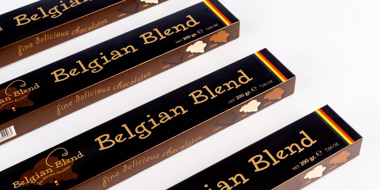 Chocolade doosje tablet maatwerk  Belgian Blend