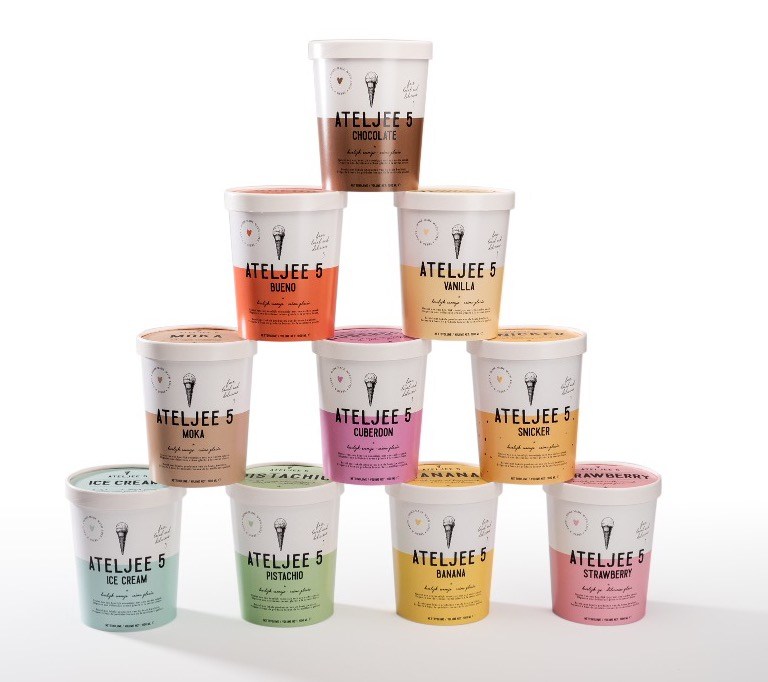 Ijs schepijs icecream packaging